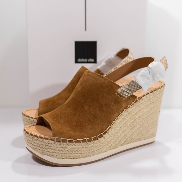 Dolce Vita Shan Espadrille Platform Wedge Sandal - Picture 12 of 13